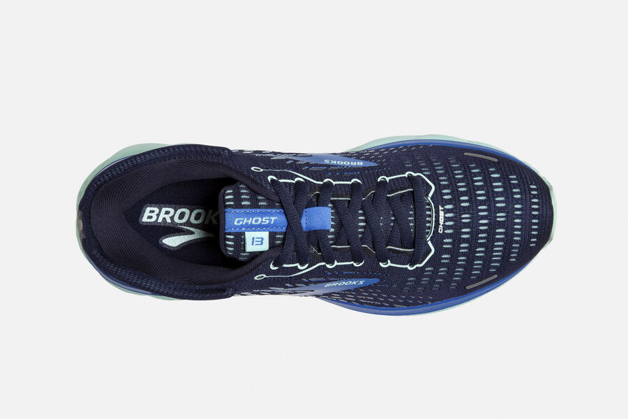 Brooks Ghost 13 Road Running Shoes Womens - Navy/Blue - LXJPY-4632